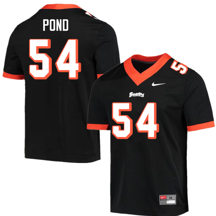 Men #54 Clive Pond Oregon State Beavers College Football Jerseys Stitched-Throwback